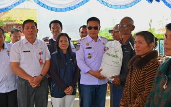 Bupati Humbahas Bantuan Pangan Beras Tidak Boleh Diperjualbelikan