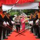 Tongkat Komando Berganti Pedang Pora Warnai Perpisahan Kapolres Pematang Siantar