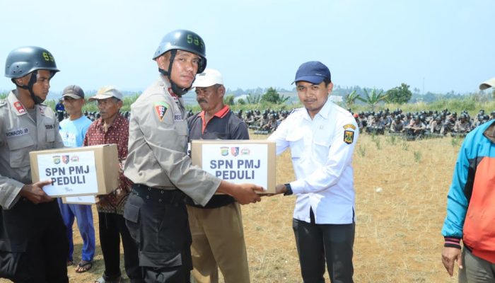 Melatih Kepedulian Sosial saat Expedisi Darat Tupdabhara Siswa Diktukba SPN PMJ Wujudkan Semangat Bhayangkara Peduli Sosial