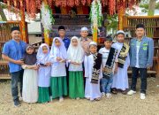 IPNU dan IPA Madina Berbagi Kasih Sayang dengan Anak Yatim di Acara Maulid Nabi 1448 H di Sibanggor tonga