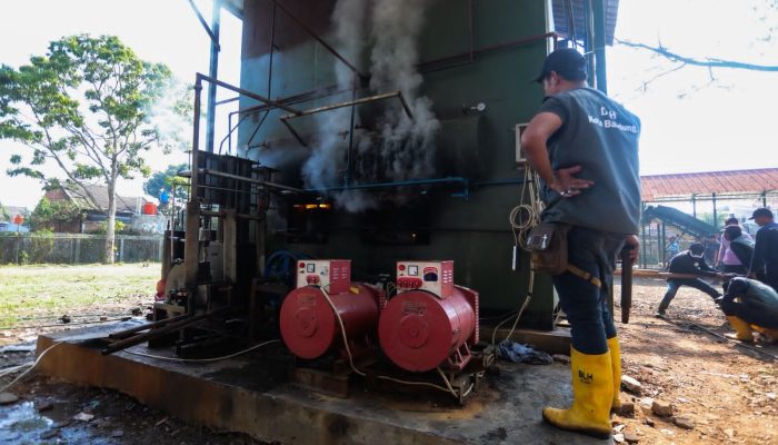 Alat Pengolah Sampah TPS Ciwastra Mampu Olah 5 Ton Perjam Lulus Uji Emisi Sucofindo