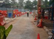 Diduga Proyek Gerbang Loket UPT KIR Ujung Menteng Belum Dilengkapi Perizinan dan Penerapan K3 Disorot