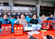 Dalam Satu Bulan Polres Garut Ungkap 12 Kasus Narkotika dan 16 Tersangka Diamankan