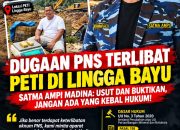 Dugaan PNS Dinas KB Lingga Bayu Pemain PETI,Satma Ampi Madina Jangan Ada yang Kebal Hukum