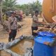 Sumber Air Mengering Polsek BTS Ulu Datangkan 15 Liter Air Untuk Antisipasi Karhutla