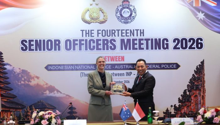 Polri – AFP Perkuat Kerja Sama Hadapi Kejahatan Transnasional, Dalam SOM ke -14 di Bali