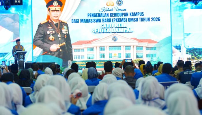 Kapolri: Mahasiswa UMSU Disiapkan Menjadi Pemimpin Indonesia Emas 2045