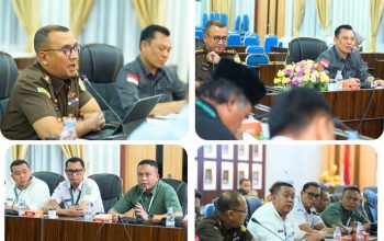 Kejatisu Gelar Rapat Koordinasi Pengawasan Aliran Kepercayaan di Aula Lantai lll Kejati