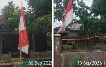 Sebelum Mengimbau Warga, Salah Satu Kepling di Padangsidimpuan Tunjukkan Aksi Nyata Peringatan Gestapu