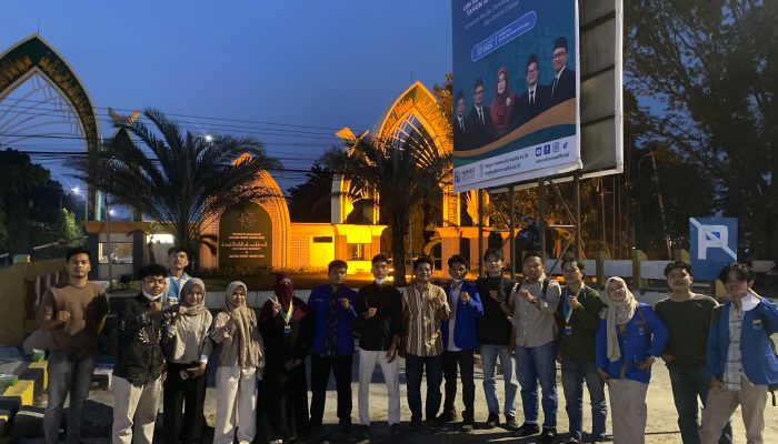 PMII UIN RIAU Gelar Aksi Berbagi Masker Antispasi Asap Karhutla
