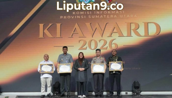KAPOLDA SUMUT RAIH PENGHARGAAN ACHIEVEMENT PERSON DI KI AWARD 2026