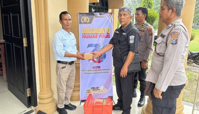 Peringati HUT Humas ke-75 Tahun 2026,Sihumas Polres Simalungun Gelar Bhakti Sosial di PMI Pematangsiantar