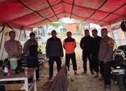 Polres Bantaeng dan Tim Gabungan Dirikan Posko Pantau Darurat Tangani Karhutla di Wilayah Kecamatan Uluere
