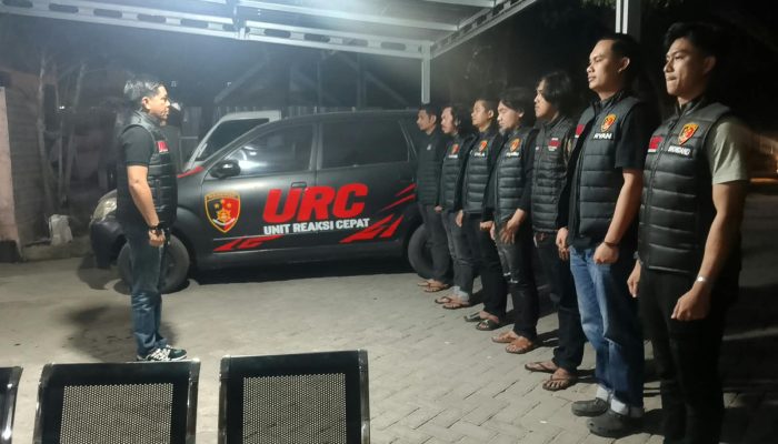 Tekan Angka Kriminalitas Demi Keamanan Warga Tim URC Polres Bantaeng Gencarkan Patroli Malam