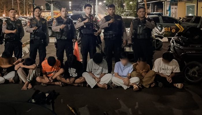 Patroli Malam Cegah Tawuran 16 Orang Diamankan di Jaktim dan Jakpus