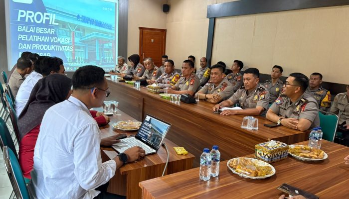 Ditbinmas Polda Sulsel Sosialisasikan Pelatihan BBVUP Makassar,Dukung Program Polisi Peduli Pengangguran