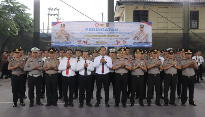 Semangat Sumpah Pemuda, Polres Musi Rawas Ajak Generasi Muda Lawan Narkoba dan Hoaks