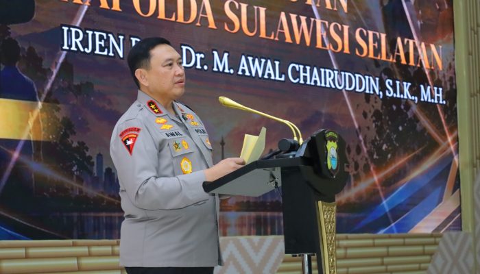 Kapolda Sulsel Buka Pembinaan Personel Polri Tahun 2026 Perkuat Pencegahan dan Toleransi