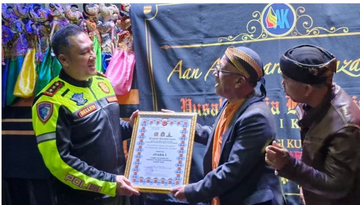 Meriahkan Lomba Satkamling 2026, Polres Kuningan Gelar Wayang Golek “PAK 3” di Darma