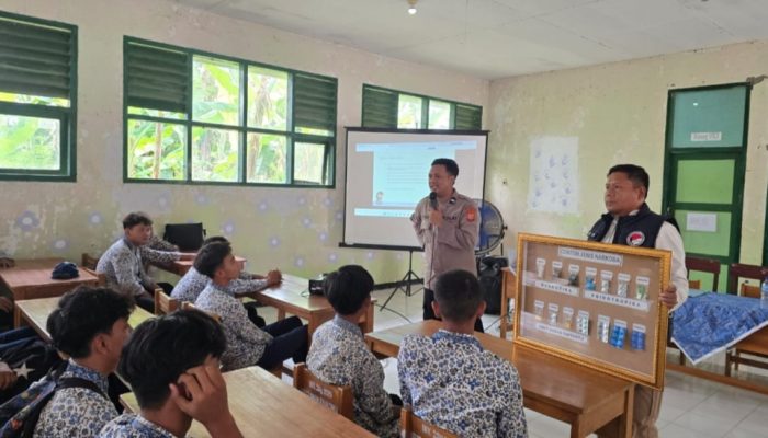 Polisi Peduli Pendidikan, Polres Indramayu Ajak Pelajar SMPN 2 Balongan Jauhi Narkoba, Tawuran dan Geng Motor